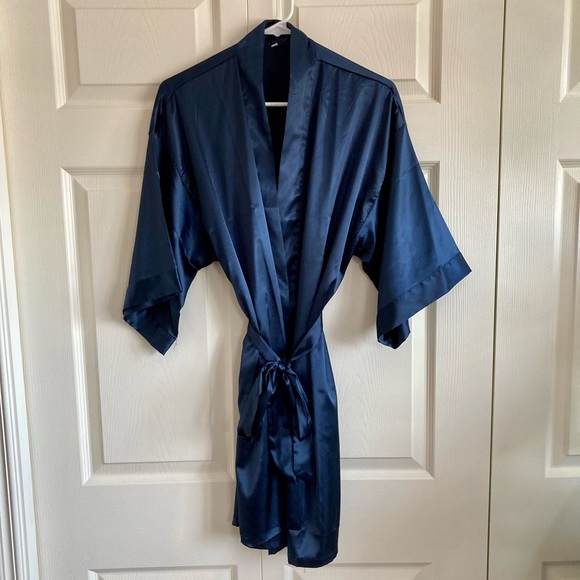 Maid of Honor robe, navy, size S - Picture 2 of 3